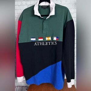 Pacsun Long Sleeve Polo Shirt. Size XL